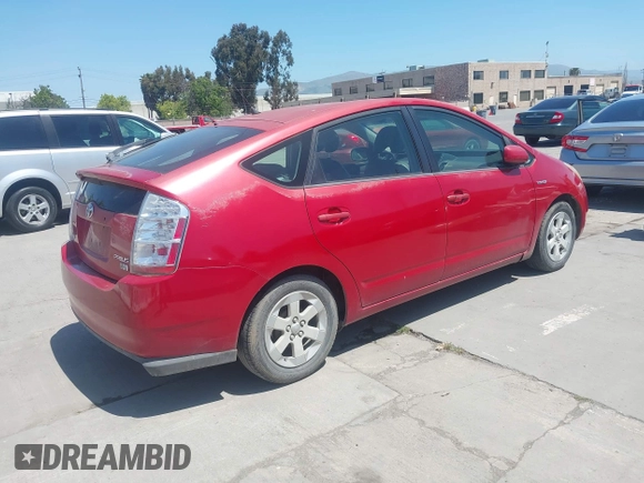 2006 Toyota Prius with VIN JTDKB20U367541643, listed as a IAAI auction lot 42146573 with Not Provided miles. Bid and sale history available at carsss.com. Image 4.