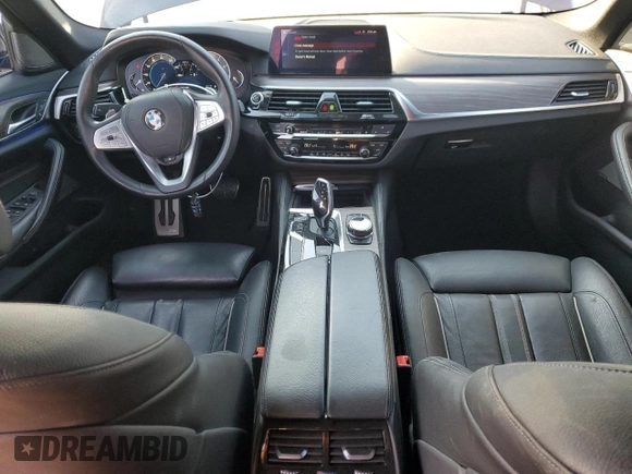 2018 BMW 5 Series 530i with VIN WBAJA5C59JWA36905, listed as a Copart auction lot 42958585 with 54,290 mi miles and Salvage Title. Bid and sale history available at DreamBid. Image 8.