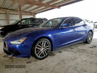 2016 Maserati Ghibli S Q4 with VIN ZAM57RTAXG1182042, listed as a Copart auction lot 62612315 with 89,158 mi miles and Clean title. Bid and sale history available at DreamBid. Image 1.