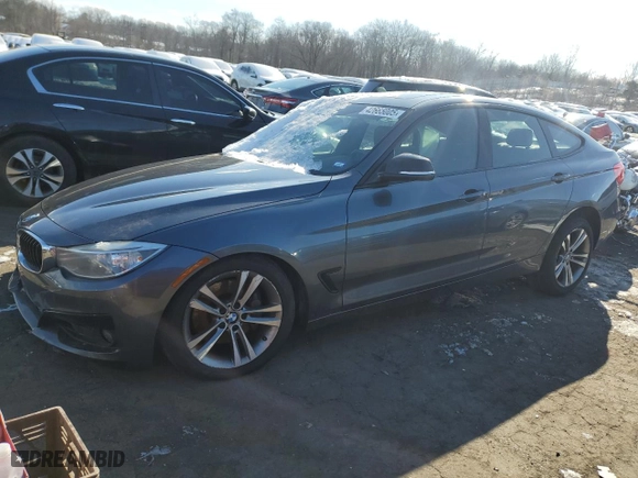 2014 BMW 3 Series Gran Turismo 335i xDrive with VIN WBA3X9C55ED153166, listed as a Copart auction lot 42665005 with 162,682 mi miles and Salvage Title. Bid and sale history available at carsss.com. Image 1.
