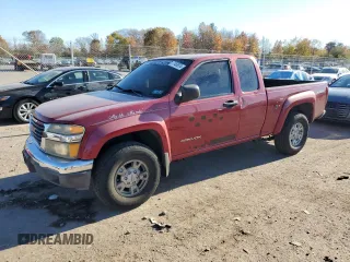 2005 GMC Canyon SLE Z71 with VIN 1GTDS196758114871, listed as a Copart auction lot 77458974 with 256,532 mi miles and Clean Title. Bid and sale history available at carsss.com. Image 1.