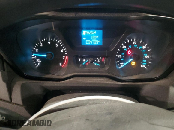 2019 Ford Transit with VIN 1FTYE2CM7KKB51357, listed as a Copart auction lot 52594215 with 94,789 mi miles and Salvage title. Bid and sale history available at DreamBid. Image 9.