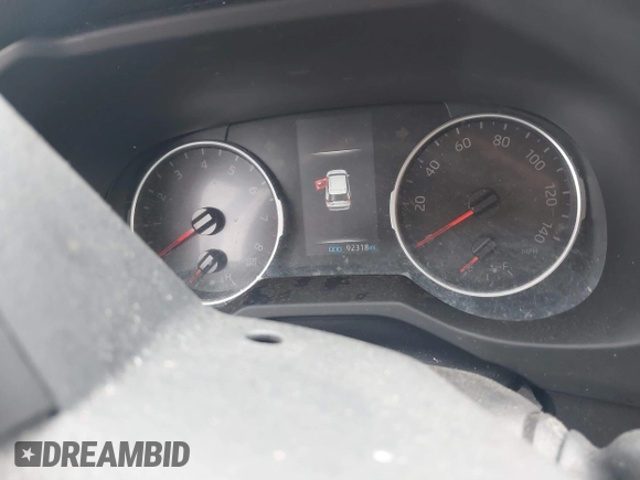 2019 Toyota RAV4 LE with VIN JTMF1RFV4KD030550, listed as a IAAI auction lot 40596628 with 92,318 mi miles and . Bid and sale history available at DreamBid. Image 7.