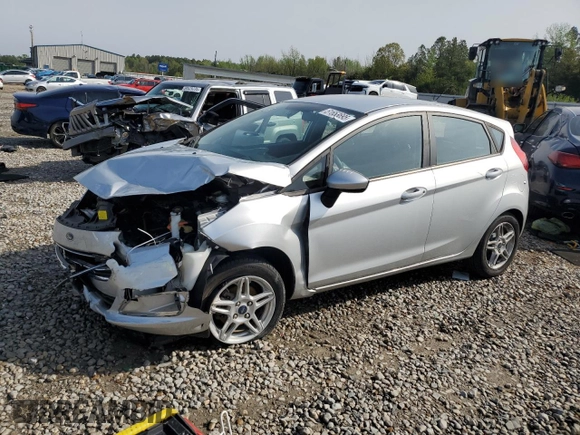 2019 Ford Fiesta SE with VIN 3FADP4EJ5KM116449, listed as a Copart auction lot 51653695 with 53,129 mi miles and Salvage Title. Bid and sale history available at carsss.com. Image 1.