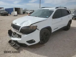2020 Jeep Cherokee Altitude with VIN 1C4PJLLB2LD511054, listed as a Copart auction lot 45369365 with 119,961 mi miles and Salvage Title. Bid and sale history available at carsss.com. Image 1.
