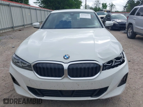 2025 BMW 3 Series 330i with VIN 3MW69CW01S8F08976, listed as a IAAI auction lot 41926214 with 12,103 mi miles and . Bid and sale history available at carsss.com. Image 12.
