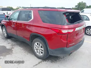 2019 Chevrolet Traverse LT Cloth with VIN 1GNERGKW3KJ317815, listed as a IAAI auction lot 42139041 with 95,715 mi miles and . Bid and sale history available at DreamBid. Image 3.