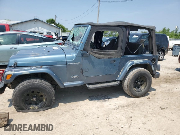 1999 Jeep Wrangler SE with VIN 1J4FY29P0XP422425, listed as a Copart auction lot 60513335 with Not provided miles and Clean title. Bid and sale history available at DreamBid. Image 1.