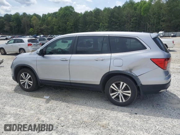 2018 Honda Pilot EX-L with VIN 5FNYF5H55JB020679, listed as a Copart auction lot 56469725 with 62,561 mi miles and Salvage title. Bid and sale history available at DreamBid. Image 2.
