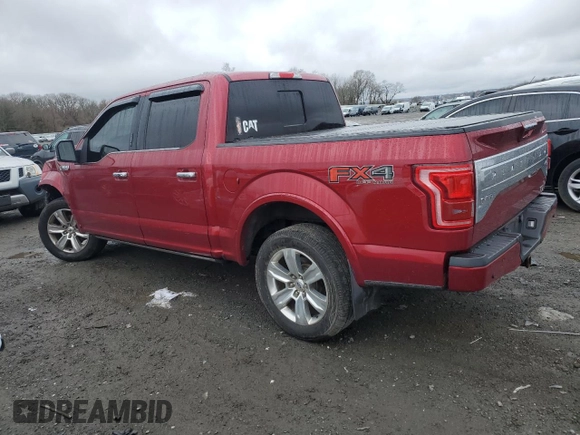 2016 Ford F-150 XLT with VIN 1FTEW1EF0GFA57068, listed as a Copart auction lot 51673645 with 155,910 mi miles and Salvage Title. Bid and sale history available at DreamBid. Image 2.