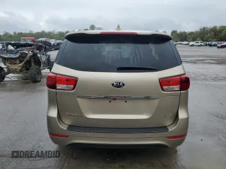 2017 Kia Sedona LX with VIN KNDMB5C1XH6249380, listed as a Copart auction lot 72143194 with 159,918 mi miles and Salvage Title. Bid and sale history available at carsss.com. Image 6.