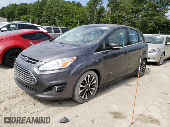 2017 Ford C-Max Energi Titanium with VIN 1FADP5FU8HL109472, listed as a Copart auction lot 64248703 with 70,891 mi miles. Bid and sale history available at carsss.com. Image 1.