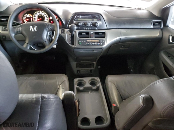 2005 Honda Odyssey EX-L with VIN 5FNRL38775B067771, listed as a Copart auction lot 45670385 with 117,220 mi miles and Salvage Title. Bid and sale history available at carsss.com. Image 8.