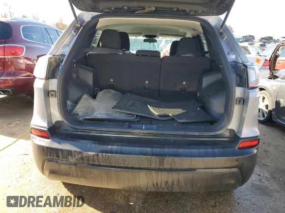 2019 Jeep Cherokee Latitude with VIN 1C4PJMCB0KD453739, listed as a Copart auction lot 79525833 with 89,346 mi miles and Salvage Title. Bid and sale history available at carsss.com. Image 6.