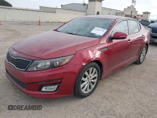2015 Kia Optima EX z VIN 5XXGN4A70FG388809, wystawiony jako IAAI lot #39445702 z przebiegiem 117 001 mil mil oraz . Historia ofert i sprzedaży dostępna na DreamBid. Obrazek 2.