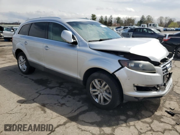 2008 Audi Q7 Premium with VIN WA1BY74L28D027861, listed as a Copart auction lot 51794535 with 181,037 mi miles and Salvage title. Bid and sale history available at DreamBid. Image 4.