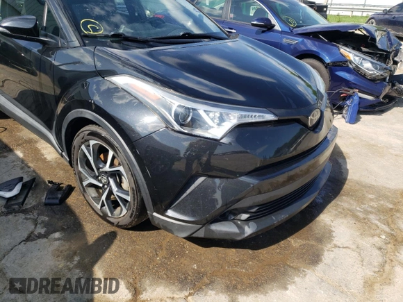 2018 Toyota C-HR XLE with VIN NMTKHMBX1JR013923, listed as a Copart auction lot 56601013 with 119,936 mi miles and Salvage Title. Bid and sale history available at DreamBid. Image 13.