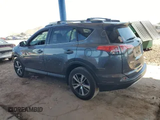2018 Toyota RAV4 XLE with VIN JTMWFREV5JJ180198, listed as a Copart auction lot 52440575 with 43,707 mi miles and Salvage Title. Bid and sale history available at DreamBid. Image 2.