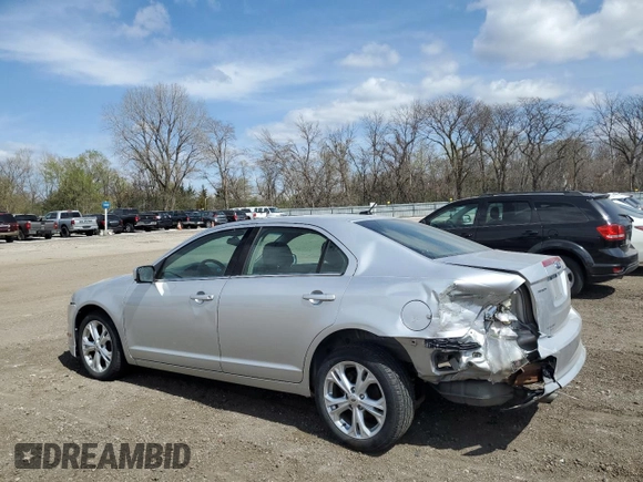 2012 Ford Fusion SE with VIN 3FAHP0HG1CR340168, listed as a Copart auction lot 52154405 with 167,850 mi miles and Salvage Title. Bid and sale history available at DreamBid. Image 2.