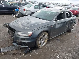 2015 Audi S4 Premium Plus with VIN WAUBGAFLXFA057138, listed as a IAAI auction lot 41191727 with 83,000 mi miles. Bid and sale history available at carsss.com. Image 17.