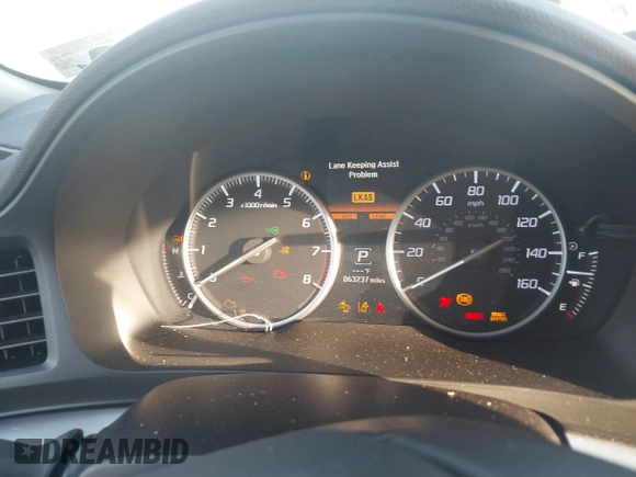 2016 Acura ILX w/Premium Pkg with VIN 19UDE2F77GA014390, listed as a IAAI auction lot 41776461 with 63,237 mi miles. Bid and sale history available at carsss.com. Image 7.