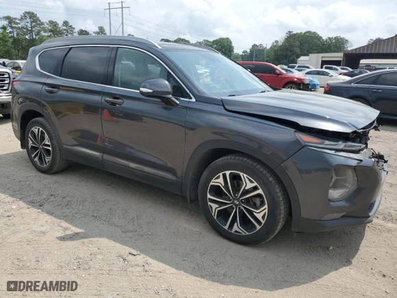 2020 Hyundai Santa Fe Limited with VIN 5NMS53AA8LH282847, listed as a Copart auction lot 54123895 with 62,874 mi miles and Salvage Title. Bid and sale history available at carsss.com. Image 4.