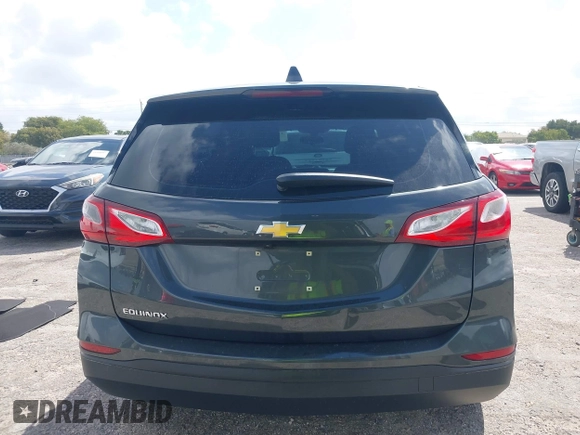 2019 Chevrolet Equinox LS with VIN 3GNAXHEV6KS653809, listed as a IAAI auction lot 41963115 with 127,724 mi miles. Bid and sale history available at carsss.com. Image 16.
