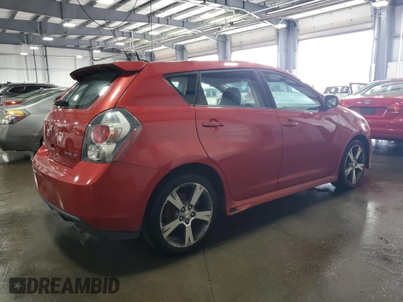 2010 Pontiac Vibe GT with VIN 5Y2SR6E06AZ417890, listed as a Copart auction lot 68103104 with 203,583 mi miles and Salvage Title. Bid and sale history available at carsss.com. Image 3.
