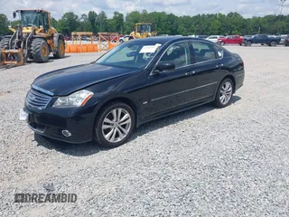 2010 Infiniti M with VIN JN1CY0AR7AM961551, listed as a IAAI auction lot 42160381 with Not Provided miles. Bid and sale history available at carsss.com. Image 2.