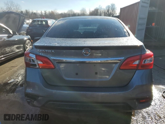2019 Nissan Sentra S with VIN 3N1AB7AP6KY229801, listed as a Copart auction lot 82310174 with 81,241 mi miles and Salvage title. Bid and sale history available at DreamBid. Image 6.