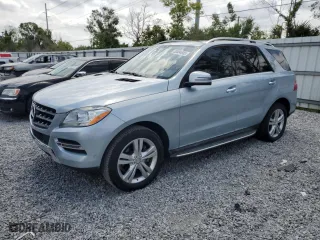 2015 Mercedes-Benz M-Class ML 350 with VIN 4JGDA5JB2FA498924, listed as a Copart auction lot 53484685 with 96,750 mi miles and Non Repairable. Bid and sale history available at carsss.com. Image 1.