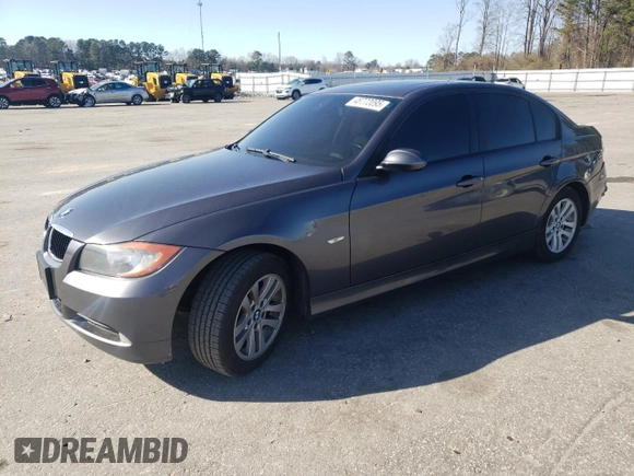 2006 BMW 3 Series 325i with VIN WBAVB13546KX65171, listed as a Copart auction lot 48772095 with 114,806 mi miles and Salvage Title. Bid and sale history available at carsss.com. Image 1.
