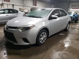 2016 Toyota Corolla L with VIN 2T1BURHE5GC732139, listed as a Copart auction lot 83849784 with 200,322 mi miles and Salvage Title. Bid and sale history available at DreamBid. Image 1.