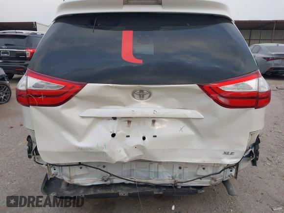 2017 Toyota Sienna XLE Auto Access Seat с VIN 5TDYZ3DC9HS776179, выставлен на аукционе IAAI как лот 42278582 с пробегом 74 648 миль миль и . История ставок и продаж доступна на DreamBid. Изображение 16.