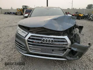 2018 Audi SQ5 Premium Plus with VIN WA1A4AFYXJ2154047, listed as a Copart auction lot 71085584 with 64,018 mi miles and Salvage Title. Bid and sale history available at DreamBid. Image 5.
