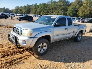 2006 Toyota Tacoma PreRunner with VIN 5TETU62N36Z312156, listed as a Copart auction lot 43220145 with Not Provided miles and Salvage Title. Bid and sale history available at carsss.com. Image 1.
