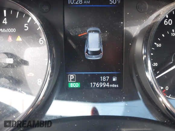 2019 Nissan Rogue SV with VIN KNMAT2MVXKP528443, listed as a IAAI auction lot 40556136 with 176,994 mi miles. Bid and sale history available at carsss.com. Image 15.
