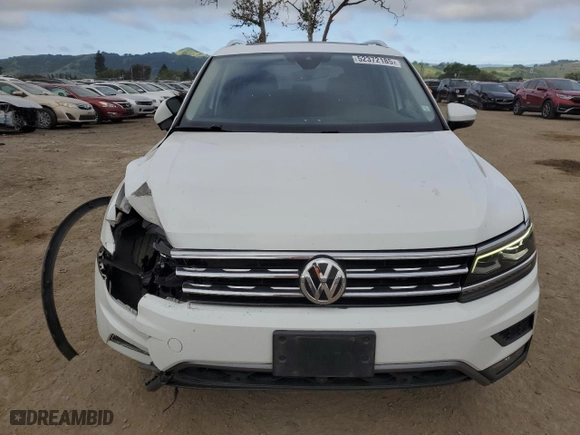 2019 Volkswagen Tiguan SEL Premium with VIN 3VV4B7AX9KM156202, listed as a Copart auction lot 52372185 with 76,777 mi miles and Salvage Title. Bid and sale history available at carsss.com. Image 5.