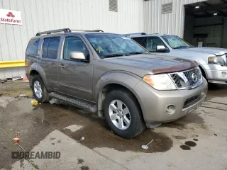 2008 Nissan Pathfinder SE with VIN 5N1AR18UX8C637815, listed as a Copart auction lot 41688875 with 161,228 mi miles and Salvage Title. Bid and sale history available at carsss.com. Image 4.