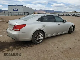 2014 Hyundai Equus Signature with VIN KMHGH4JH1EU078527, listed as a Copart auction lot 51106305 with Not Provided miles and Salvage Title. Bid and sale history available at DreamBid. Image 3.