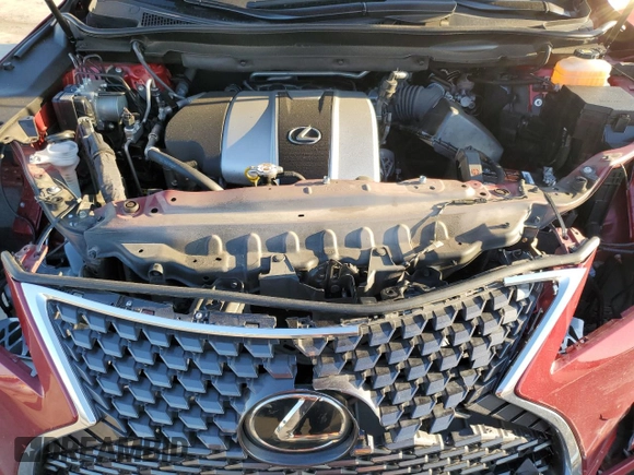 2022 Lexus RX with VIN JTJHZKEA7N2027095, listed as a Copart auction lot 85707874 with 43,921 mi miles and Salvage Title. Bid and sale history available at carsss.com. Image 12.
