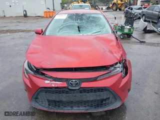2020 Toyota Corolla LE with VIN 5YFEPRAE1LP096201, listed as a IAAI auction lot 41808175 with 90,111 mi miles. Bid and sale history available at carsss.com. Image 12.
