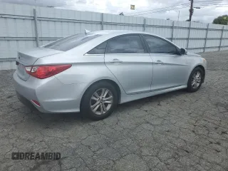 2014 Hyundai Sonata GLS with VIN 5NPEB4AC7EH852646, listed as a Copart auction lot 48745895 with 163,785 mi miles and Salvage Title. Bid and sale history available at carsss.com. Image 3.