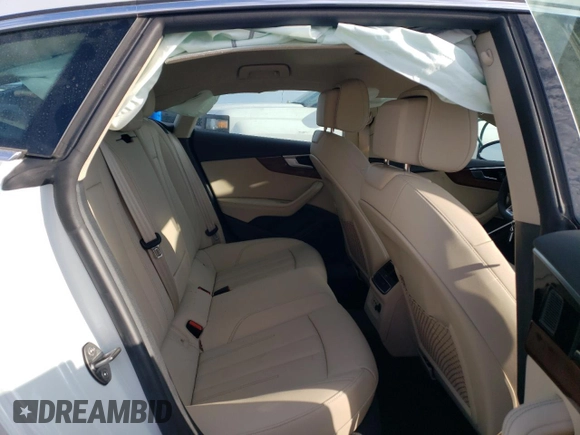 2023 Audi A5 Sportback Premium Plus with VIN WAUCBCF56PA050964, listed as a Copart auction lot 74617653 with 3,495 mi miles. Bid and sale history available at carsss.com. Image 10.