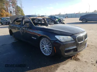 2014 BMW 7 Series ALPINA B7 with VIN WBAYE8C53ED135058, listed as a Copart auction lot 84494854 with 0 mi miles and Salvage Title. Bid and sale history available at carsss.com. Image 4.