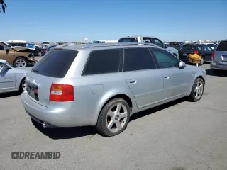 2004 Audi A6 with VIN WAUVT64BX4N033587, listed as a Copart auction lot 70103294 with 124,176 mi miles and Salvage Title. Bid and sale history available at carsss.com. Image 3.