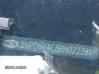 2011 Hyundai Elantra Limited с VIN 5NPDH4AE8BH022281, выставлен на аукционе IAAI как лот 42567284 с пробегом 180 520 миль миль и . История ставок и продаж доступна на DreamBid. Изображение 9.