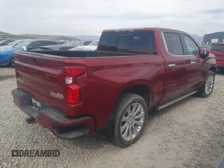 2021 Chevrolet Silverado 1500 High Country with VIN 3GCUYHET2MG141357, listed as a Copart auction lot 52708715 with 55,021 mi miles and Clean Title. Bid and sale history available at carsss.com. Image 3.