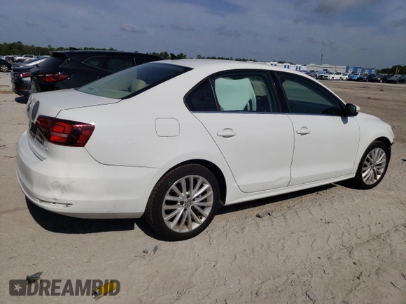 2016 Volkswagen Jetta SEL with VIN 3VWL07AJ3GM340907, listed as a Copart auction lot 52879225 with 33,394 mi miles and Salvage title. Bid and sale history available at DreamBid. Image 3.