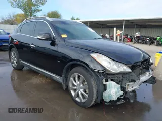 2016 Infiniti QX50 with VIN JN1BJ0RP7GM233062, listed as a IAAI auction lot 41152587 with 122,177 mi miles. Bid and sale history available at carsss.com. Image 1.